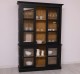 Kitchen display case with 3 sliding glass doors BAS + 3 sliding glass doors SUP