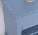 Nightstand with 1 drawer and open shelves