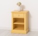 Nightstand with 1 drawer and open shelves