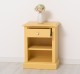 Nightstand with 1 drawer and open shelves