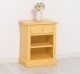 Nightstand with 1 drawer and open shelves