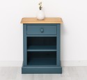 Nightstand with 1 drawer and open shelves