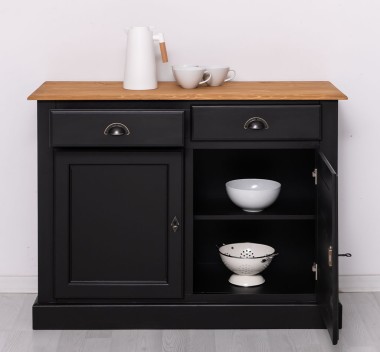 Buffet with 2 doors, 2 drawers, BAS