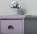 Narrow chest of drawers with 7 drawers