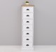 Narrow chest of drawers with 7 drawers