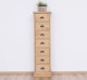 Narrow chest of drawers with 7 drawers