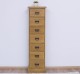 Narrow chest of drawers with 7 drawers