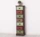 Narrow chest of drawers with 7 drawers