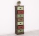 Narrow chest of drawers with 7 drawers