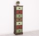 Narrow chest of drawers with 7 drawers