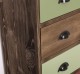 Narrow chest of drawers with 7 drawers