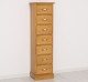 Narrow chest of drawers with 7 drawers