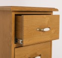 Narrow chest of drawers with 7 drawers