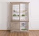 Kitchen display case with 2 sliding doors BAS + 2 sliding glass doors SUP