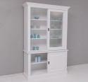 Kitchen display case with 2 sliding doors BAS + 2 sliding glass doors SUP