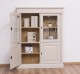 Wardrobe with 2 doors + 2 glass doors, Directoire Collection