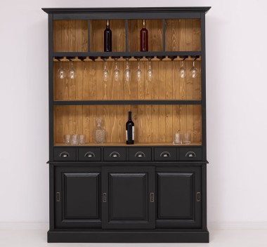 Bar furniture with 3 doors