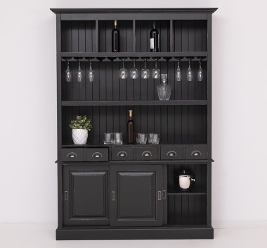 Bar furniture with 3 doors