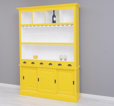 Bar furniture with 3 doors