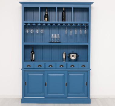 Bar furniture with 3 doors