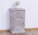 Nightstand with 1 door and 1 drawer