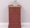 Nightstand with 1 door and 1 drawer