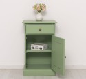 Nightstand with 1 door and 1 drawer