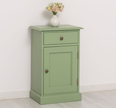 Nightstand with 1 door and 1 drawer