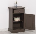 Nightstand with 1 door and 1 drawer