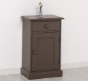 Nightstand with 1 door and 1 drawer