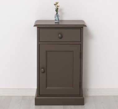 Nightstand with 1 door and 1 drawer