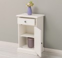 Nightstand with 1 door and 1 drawer