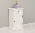 Nightstand with 1 door and 1 drawer