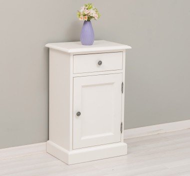 Nightstand with 1 door and 1 drawer