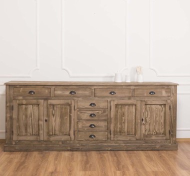 4-door sideboard, 8 drawers, BAS