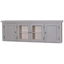 Suspended kitchen cabinet with 4 doors