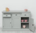 Buffet with 3 doors and 3 drawers, BAS