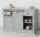 Buffet with 3 doors and 3 drawers, BAS