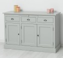 Buffet with 3 doors and 3 drawers, BAS