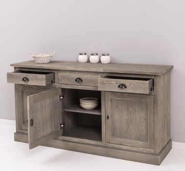 3-door sideboard, 3 drawers, BAS