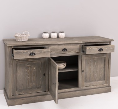 3-door sideboard, 3 drawers, BAS