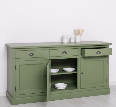 3-door sideboard, 3 drawers, BAS