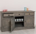 3-door sideboard, 3 drawers, BAS