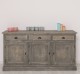 3-door sideboard, 3 drawers, BAS