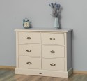 Chest of 6 drawers