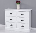 Chest of 6 drawers