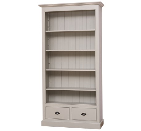 Bookcase with 2 drawers,...