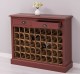 Wine rack with 2 drawers