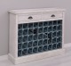 Wine rack with 2 drawers