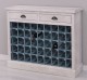 Wine rack with 2 drawers